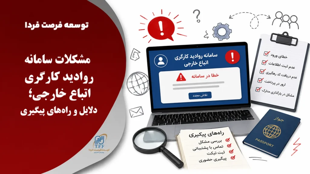 مشکلات سامانه روادید کارگری اتباع خارجی؛ دلایل و راه‌های پیگیری